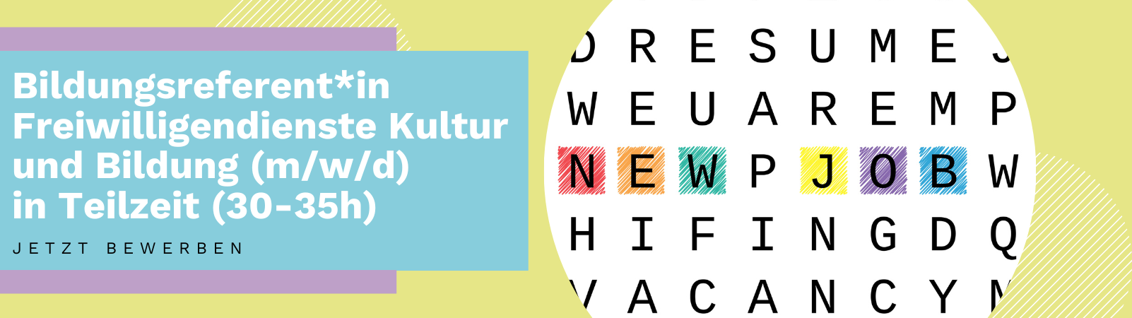 Jetzt bewerben!